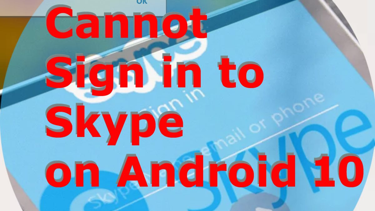 skype not connecting to internet android