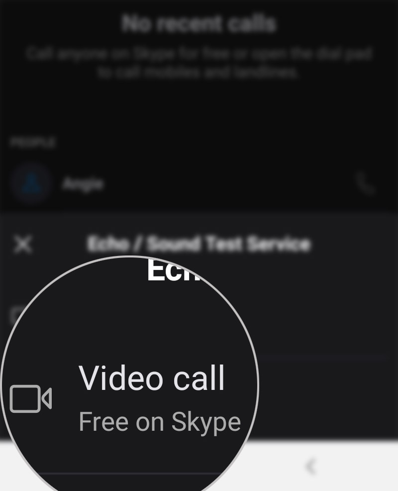 make skype echo free test call galaxy s20 - test video call