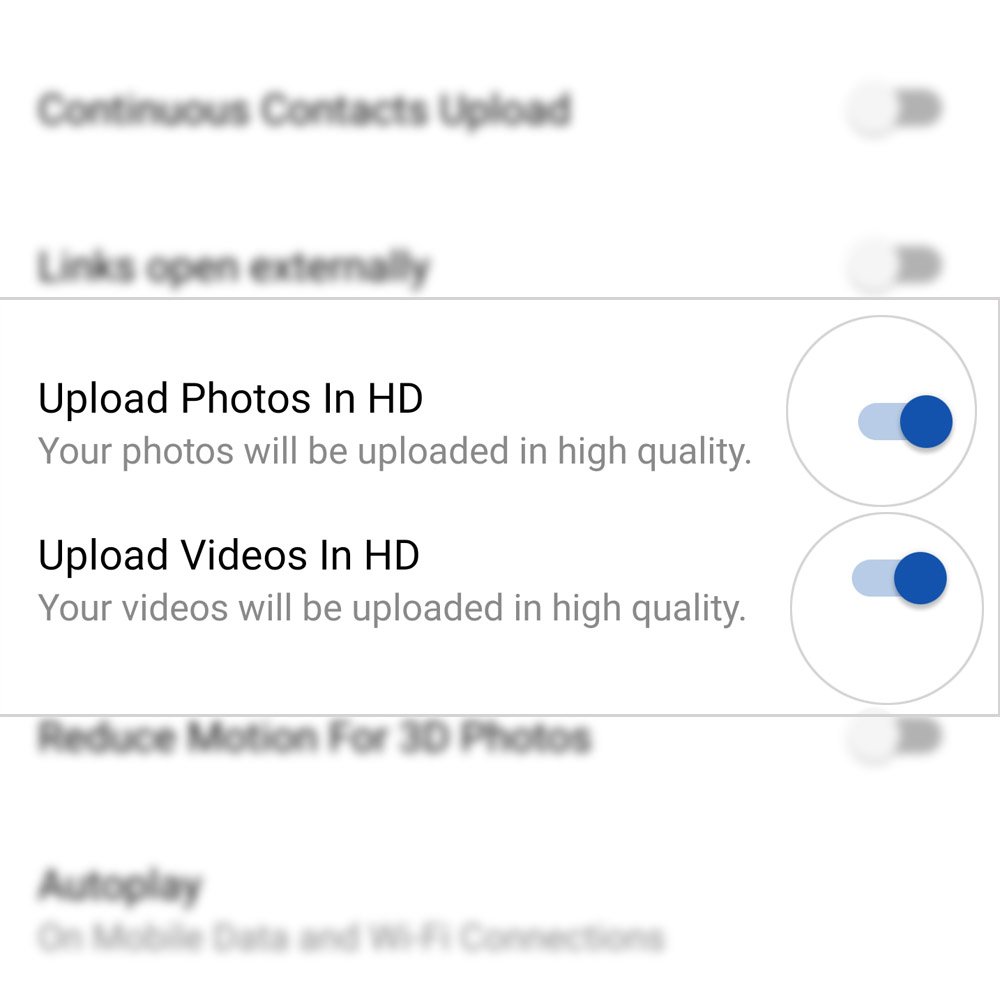 manage facebook video settings galaxy s20 - hd switch