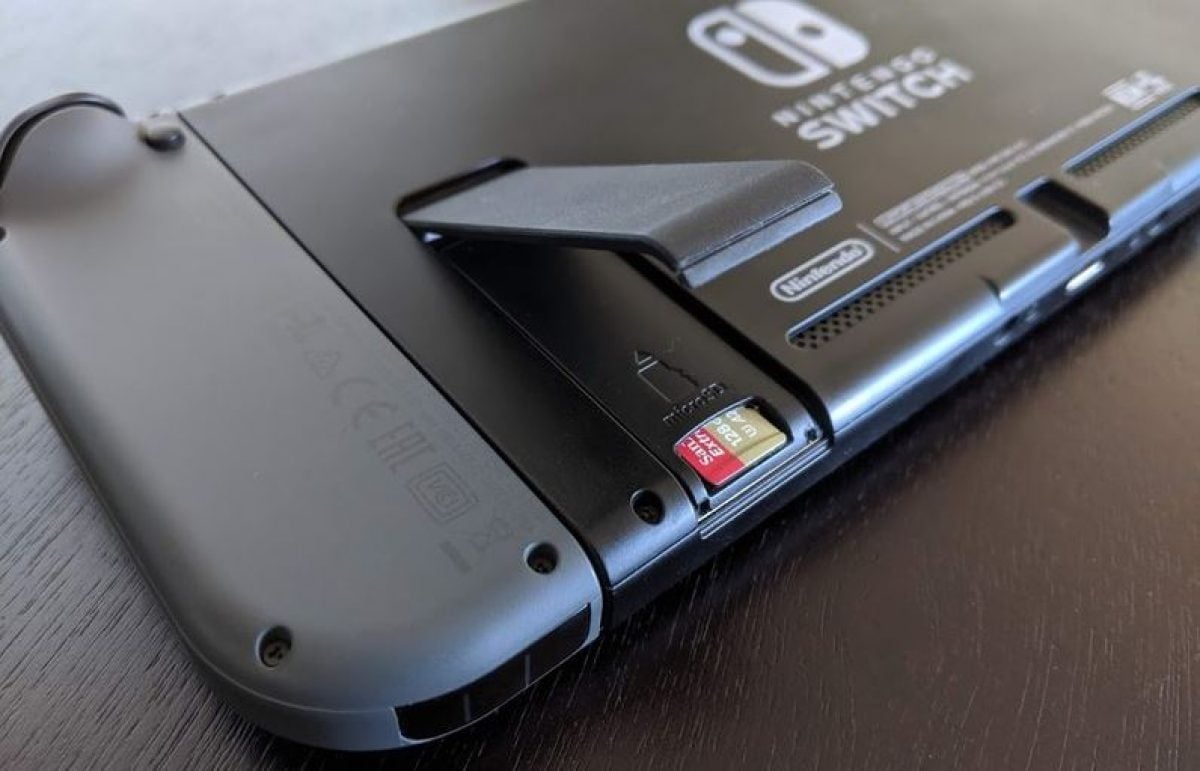 nintendo switch sd card reader not working