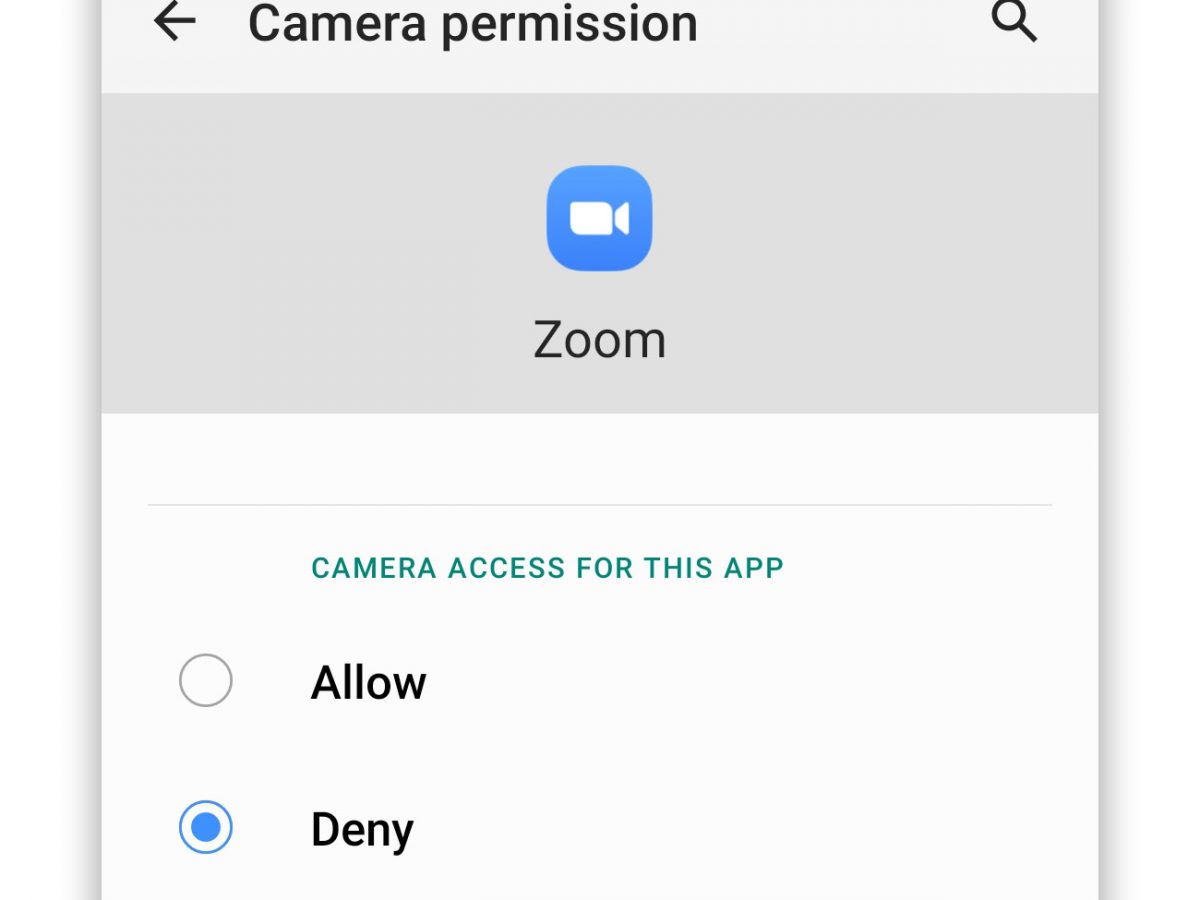 android camera zoom app