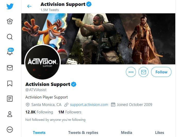 Activision support