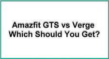 Amazfit GTS vs Verge