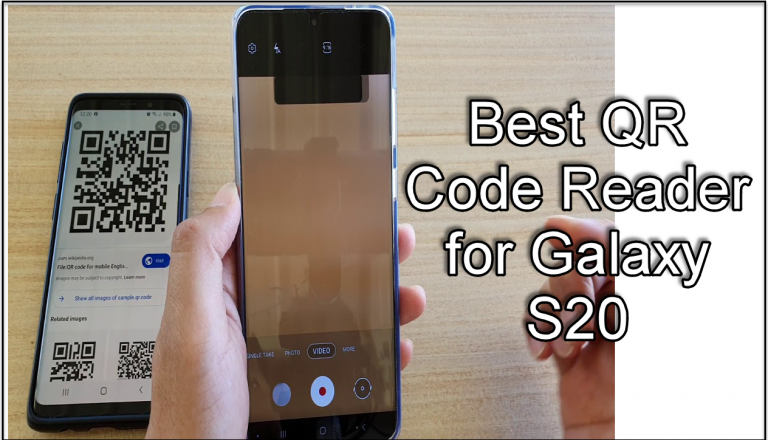 Best QR Code Reader for Galaxy S20