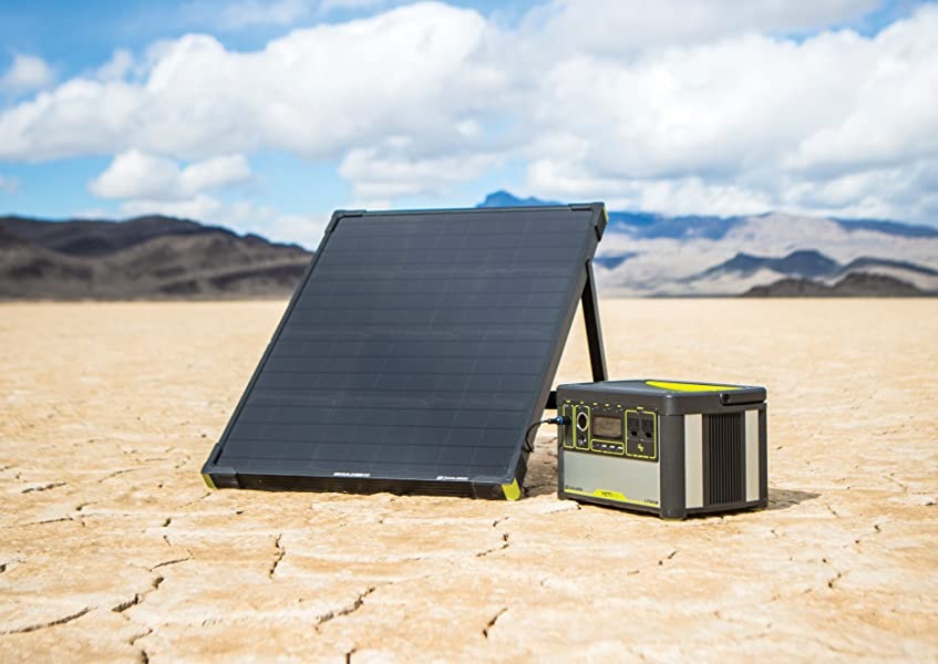 goal zero yeti 400 solar charging