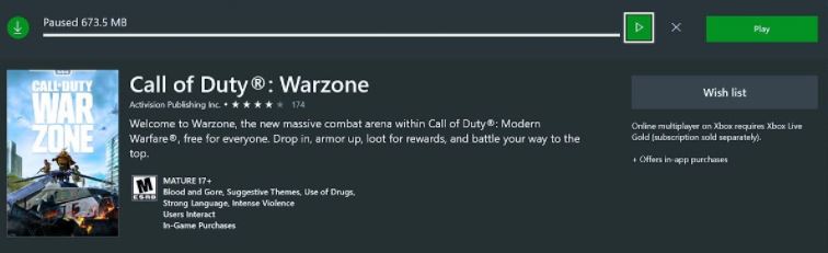 install Warzone