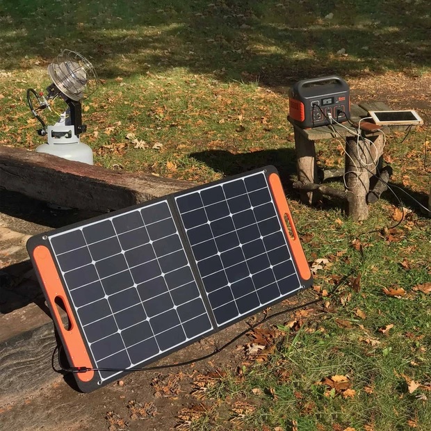 jackery 500 solar charging