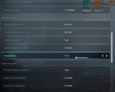warzone on budget pc default settings