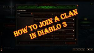 How To Join A Clan In Diablo 3