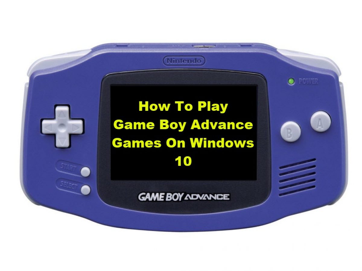 Game boy advance эмулятор