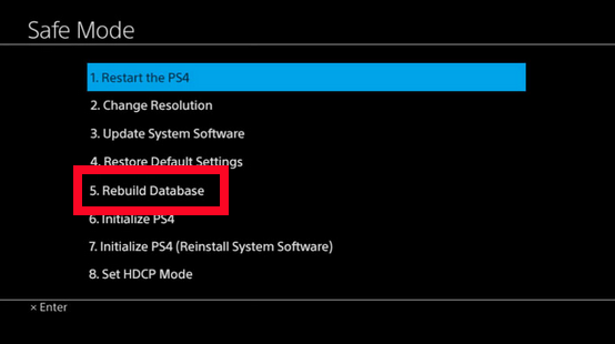 Safe mode Update System software 1