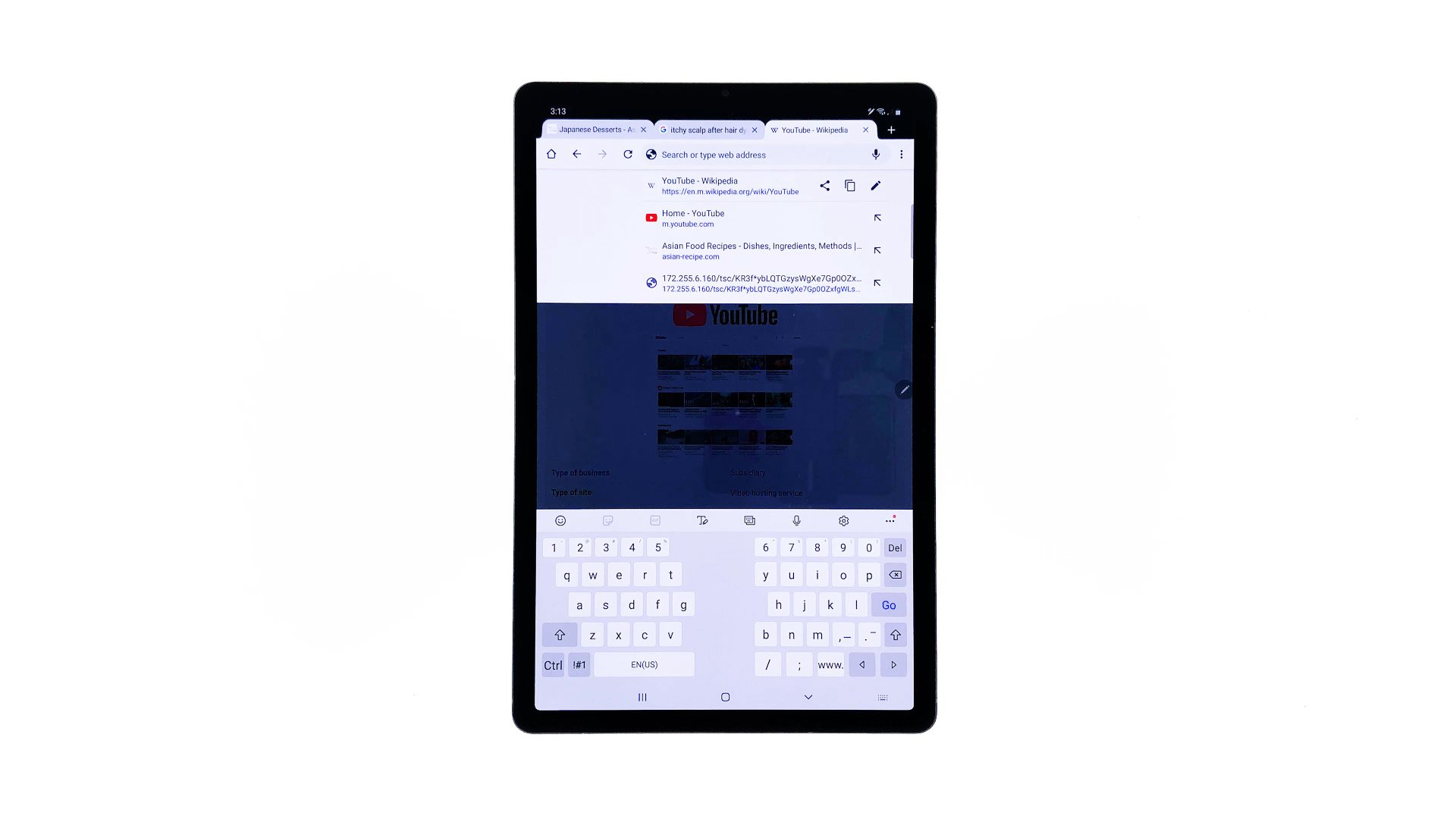 change onscreen keyboard style galaxy tab s6 - preview