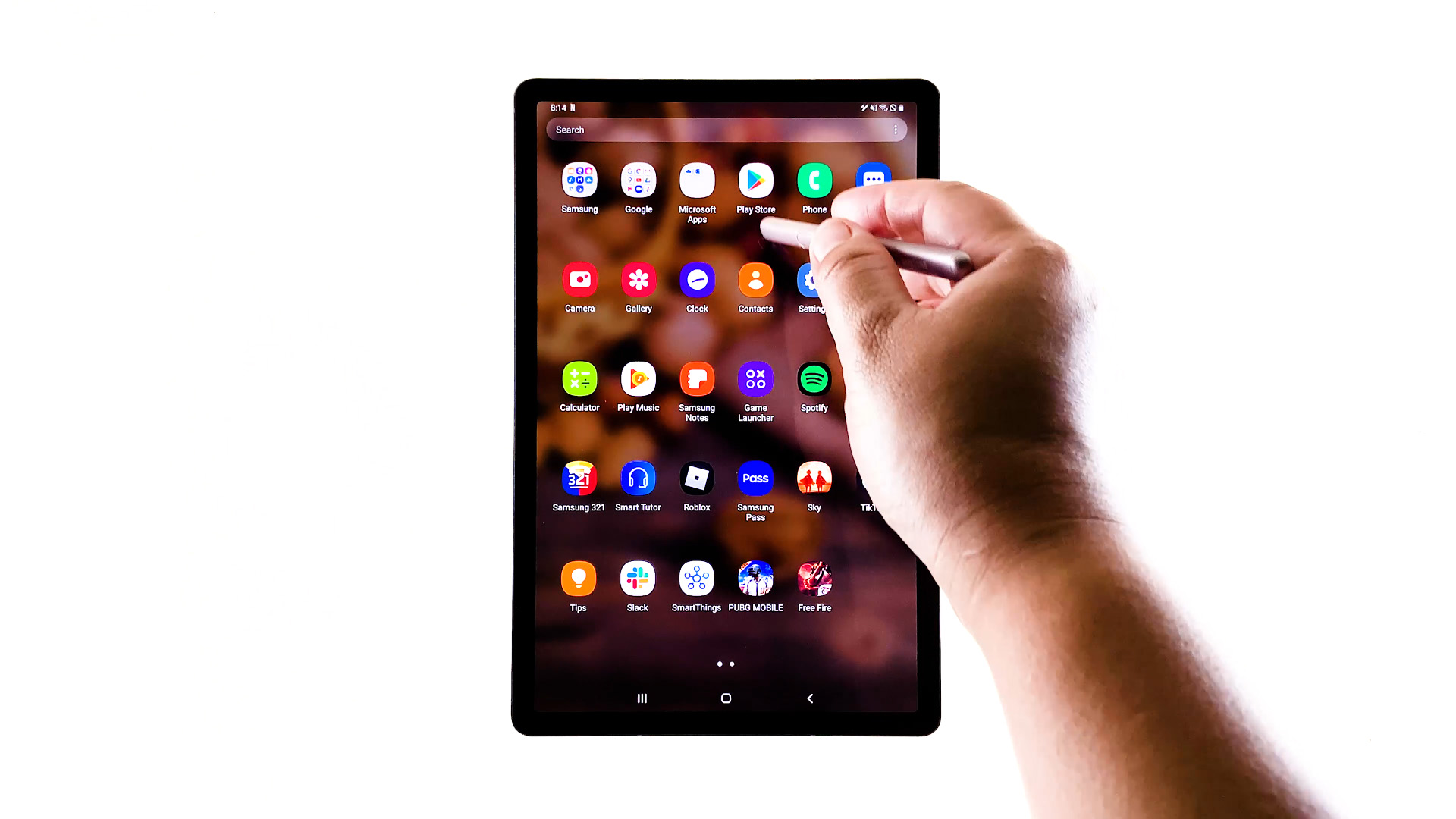 check play store updates galaxy tab s6 - pstore icon