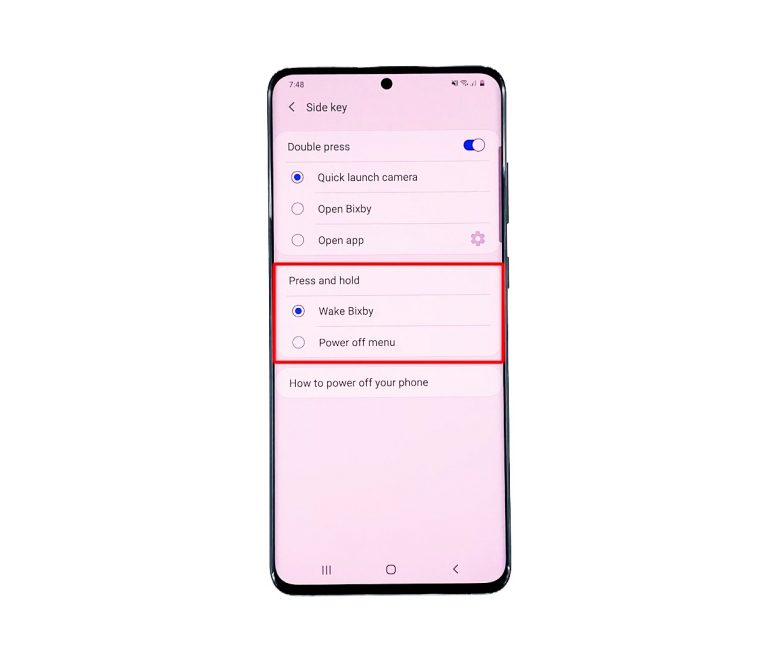 How to Disable Bixby on Galaxy S20