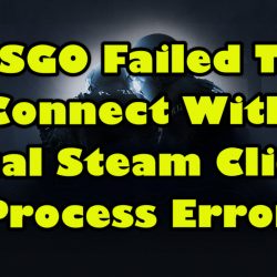 CSGO Failed To Connect With Local Steam Client Process Error
