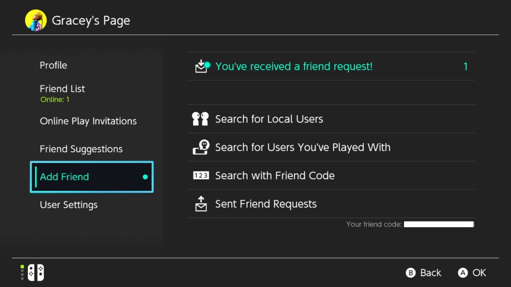 nintendo switch play friends online