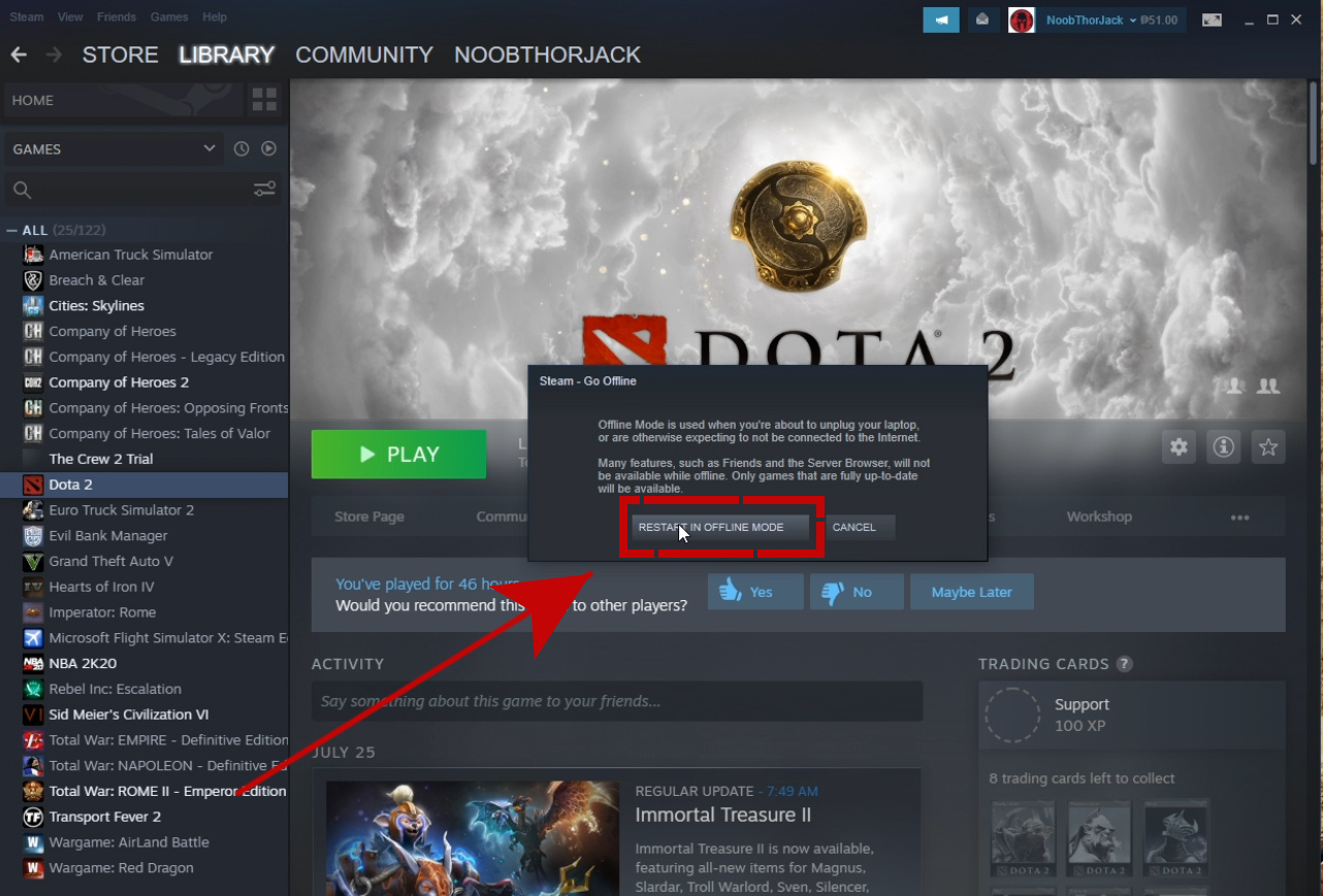 Como jogar no Steam offline (sem depender de internet) – Tecnoblog