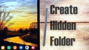 How to Create a Hidden Folder on Samsung Galaxy Tab S6 | Easy Steps