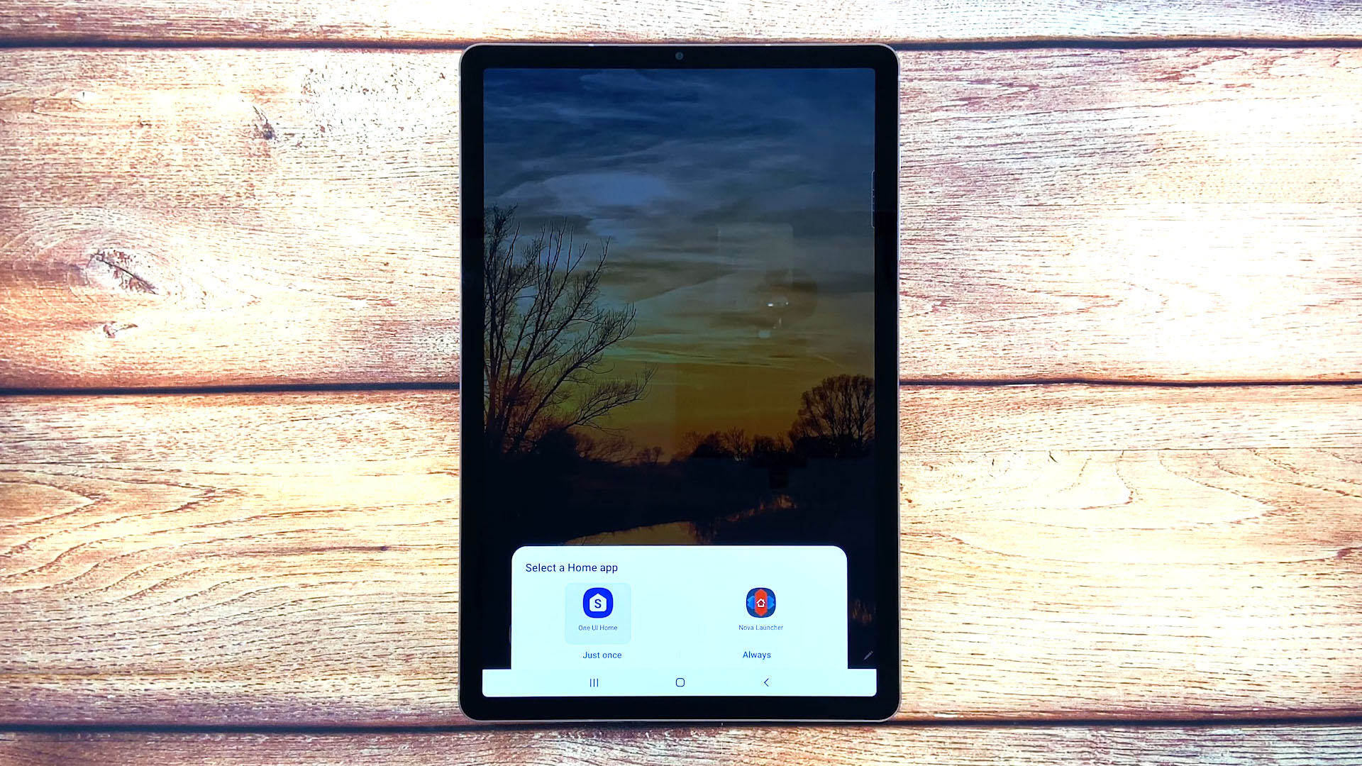 rename app icon tab s6 home screen-picklaunch