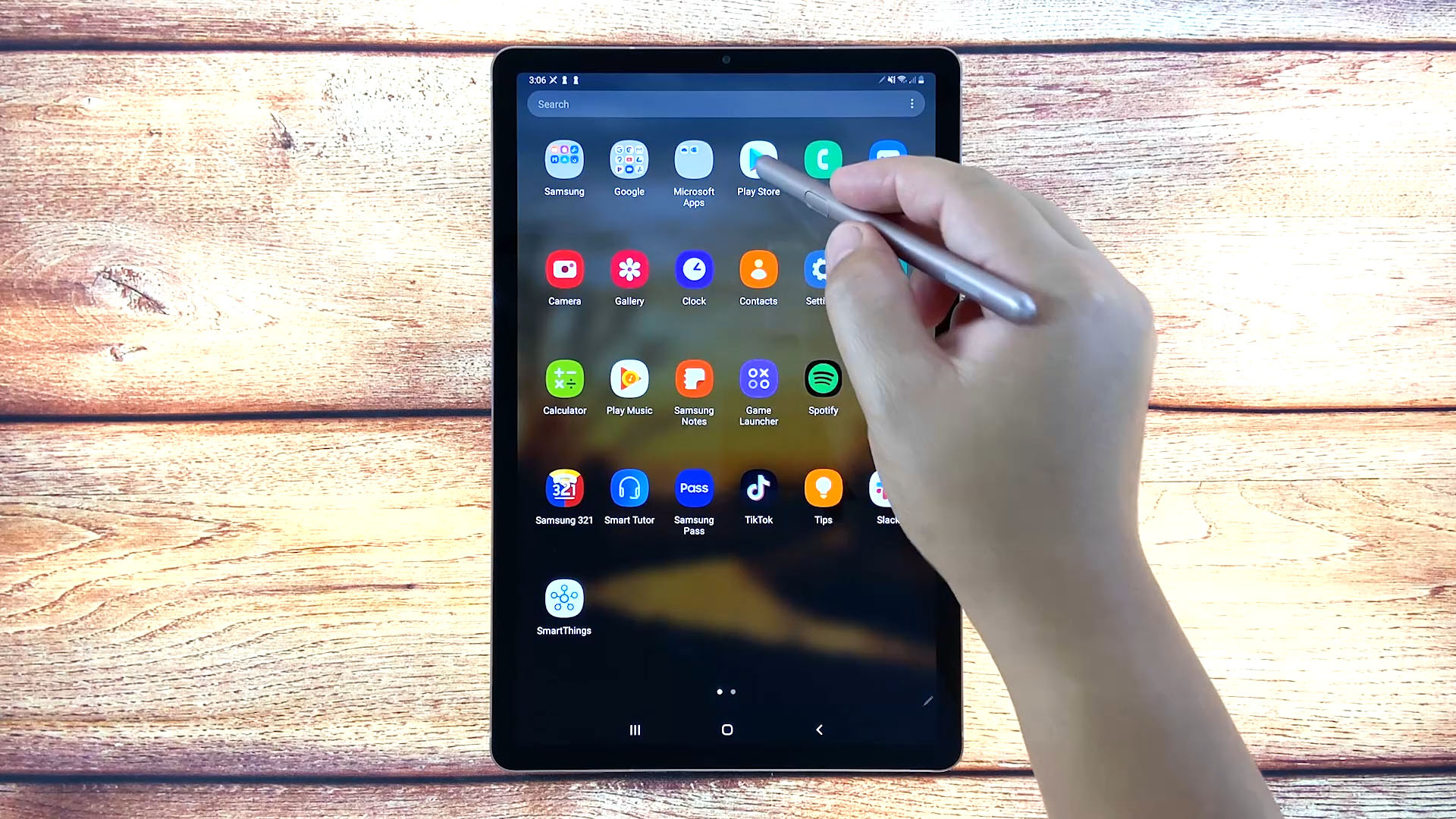 rename app icon tab s6 home screen-playstore