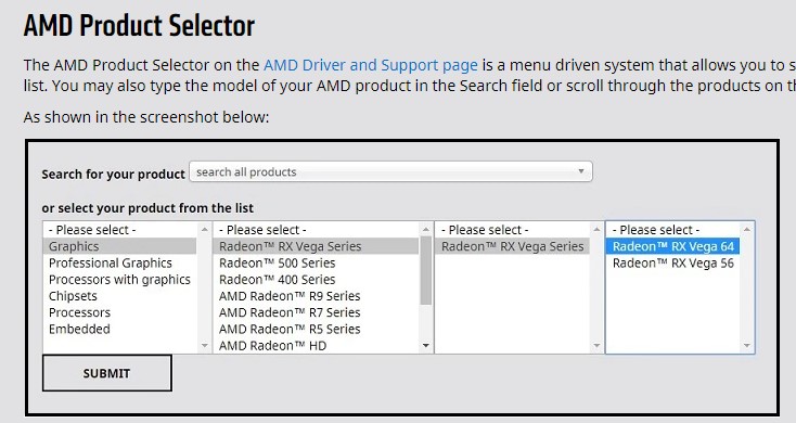 AMD drivers