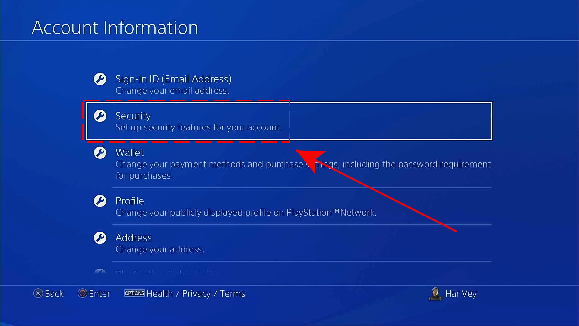 PS4 security