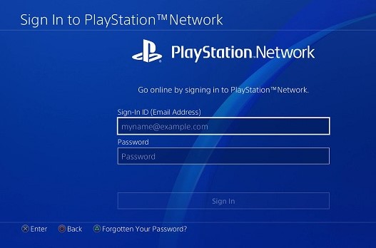 Reset PSN Password on a PS3 