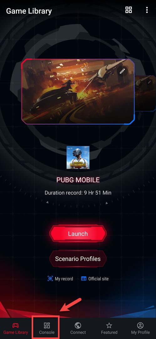 Using X Mode in your ROG Phone