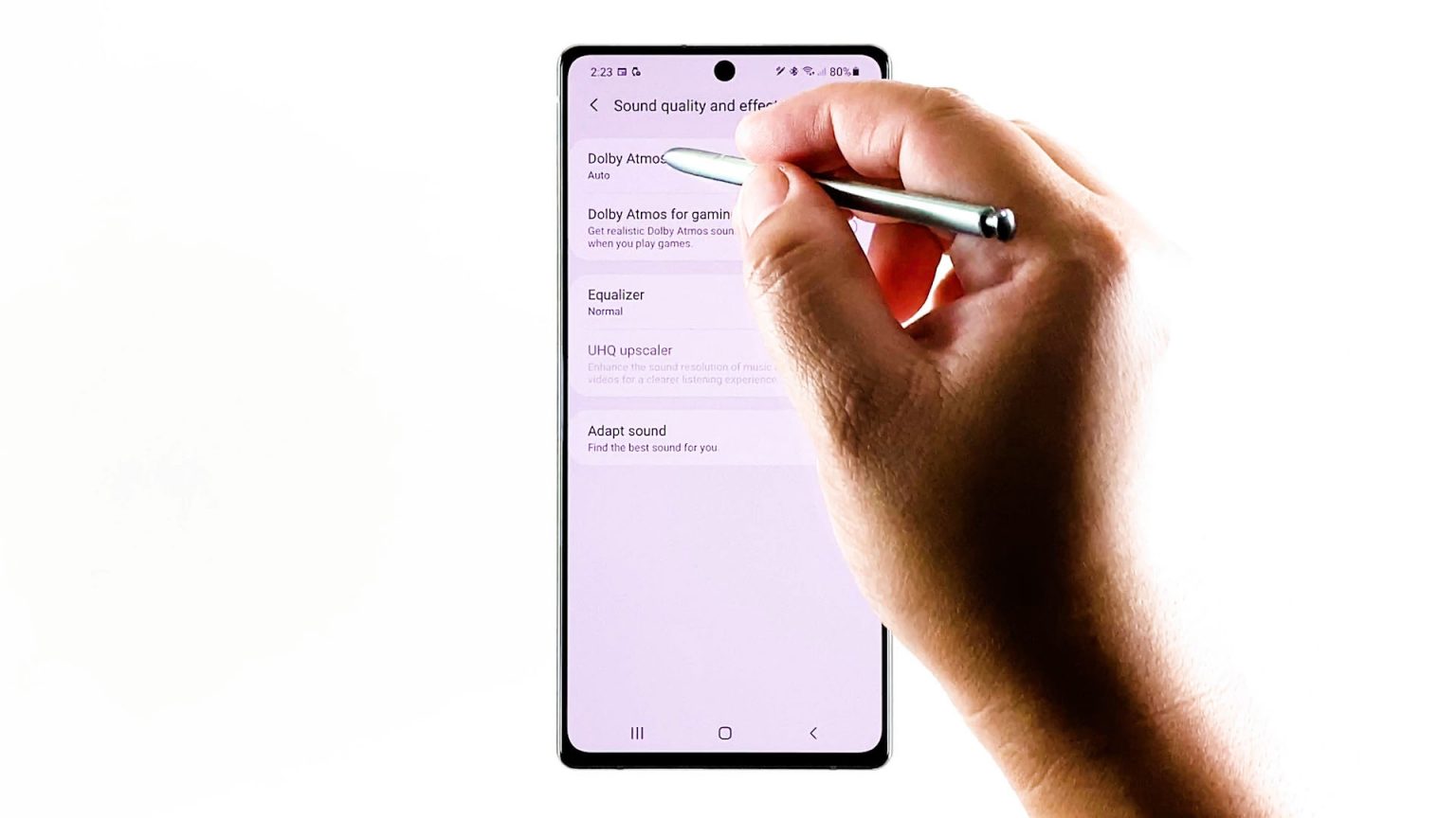 dolby atmos note 8