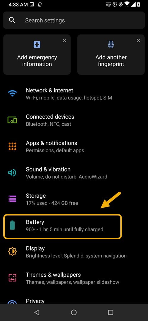 Set up scheduled charging in your Asus ROG Phone