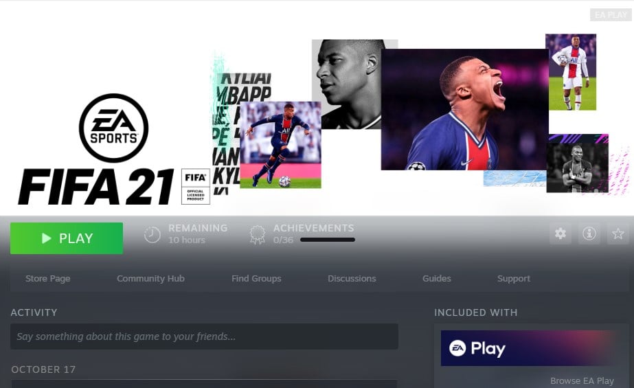 FIFA 21 on Steam