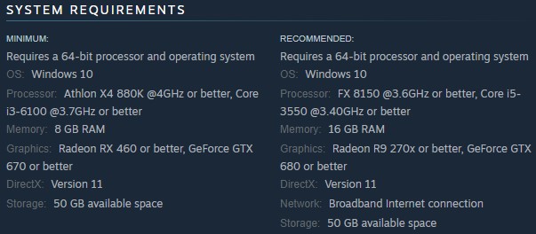 Madden 21 system requirements