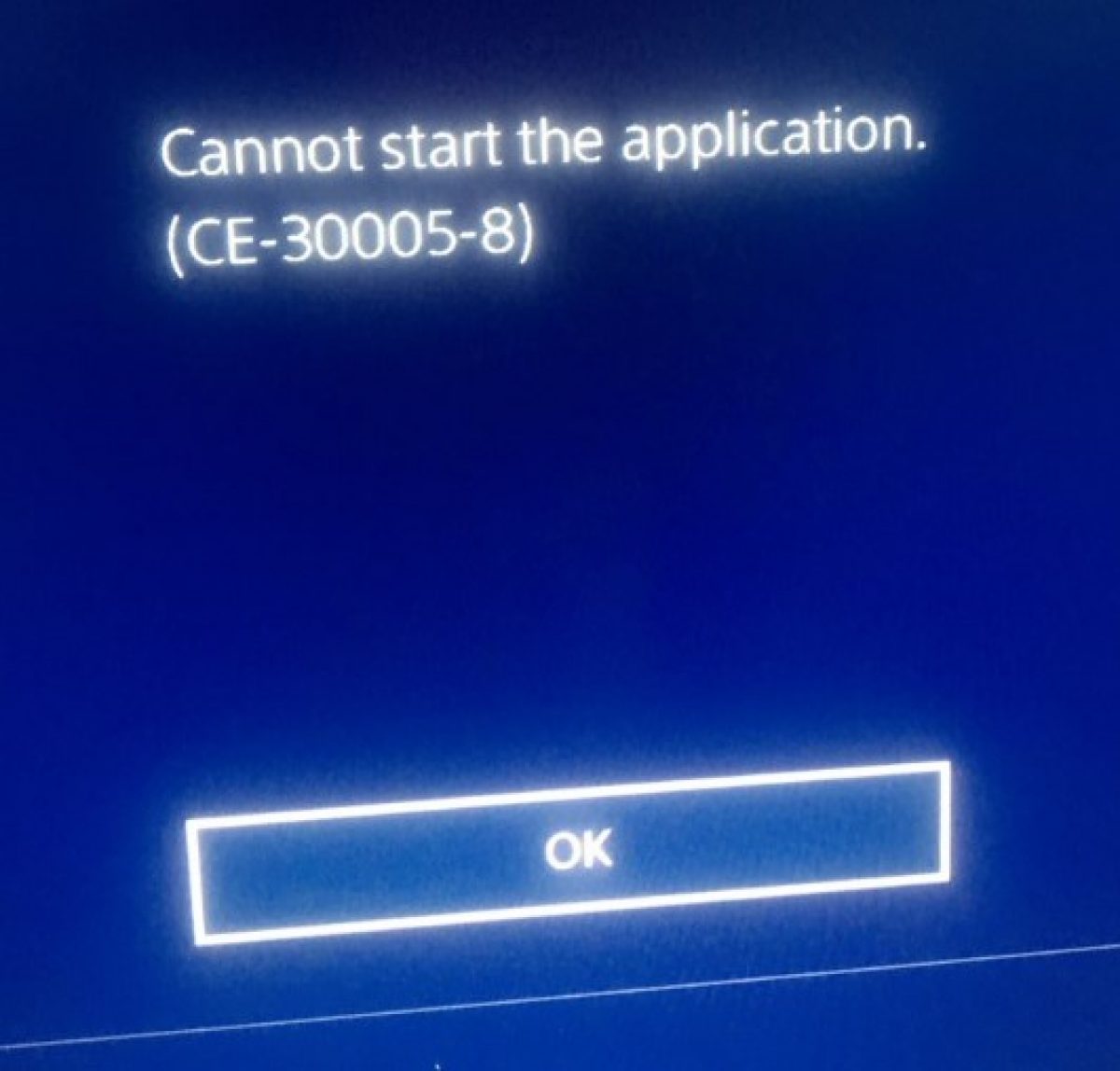 polilla Maniobra ampliar How To Fix PS4 CE-30005-8 Error (Cannot Start Application) | NEW in 2022! –  The Droid Guy