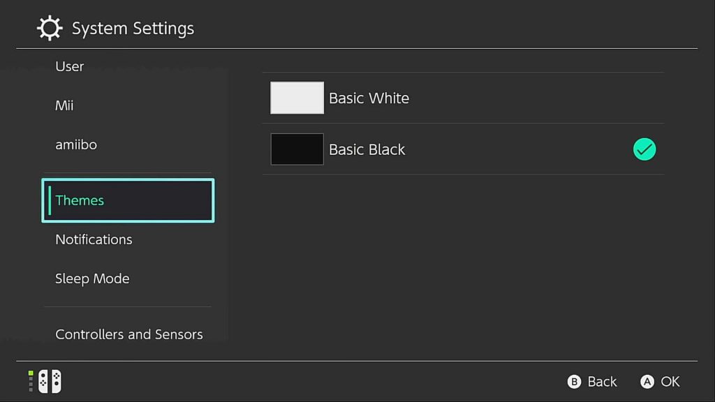 Themes Nintendo Switch