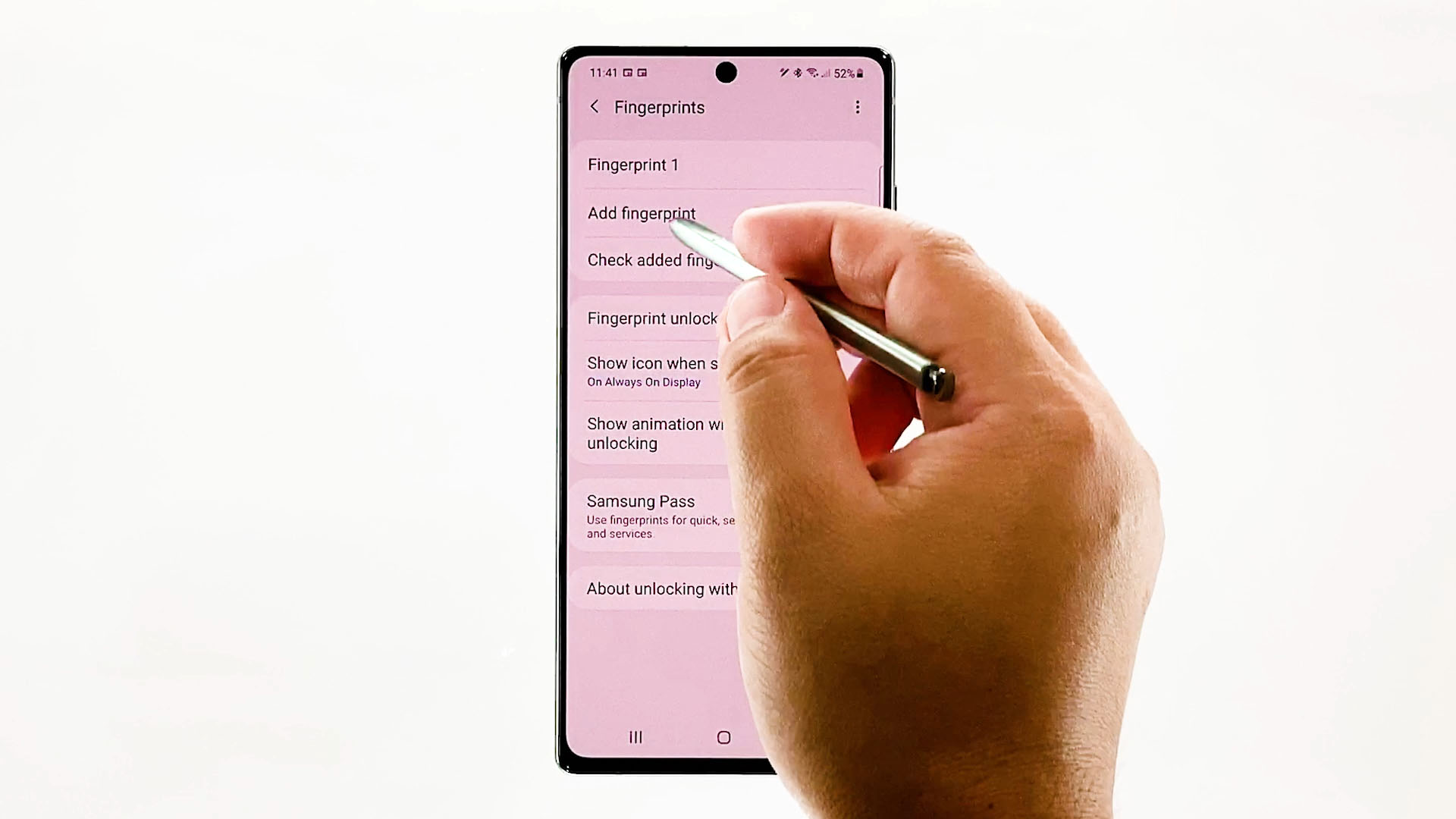 how-to-register-add-new-fingerprint-on-samsung-galaxy-note-20