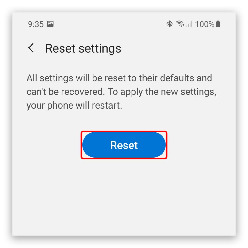 galaxy note 20 reset all settings 6