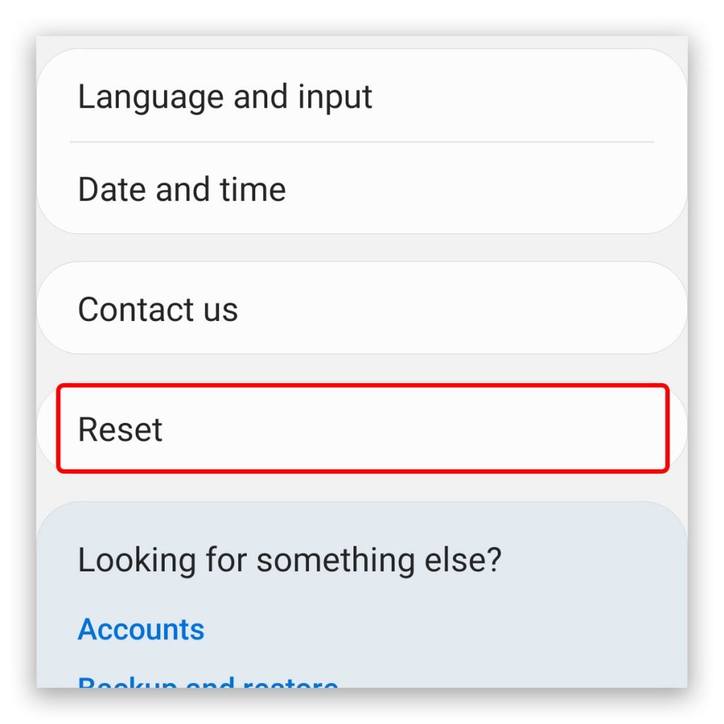 galaxy note 20 reset network settings 3
