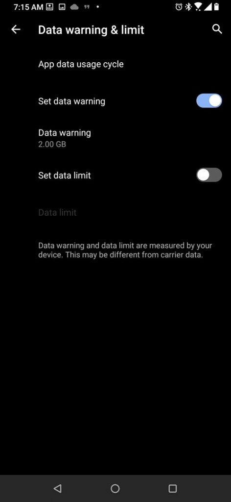 managing mobile data