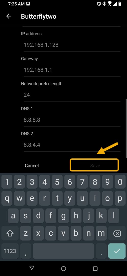 Using Google Public DNS on your ROG Phone 3