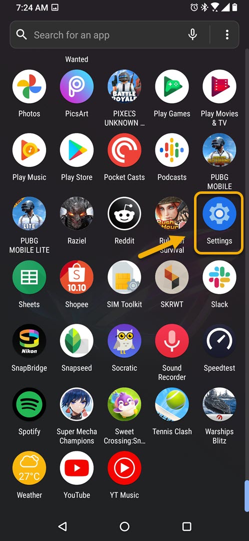 Change DNS In ROG Phone 3