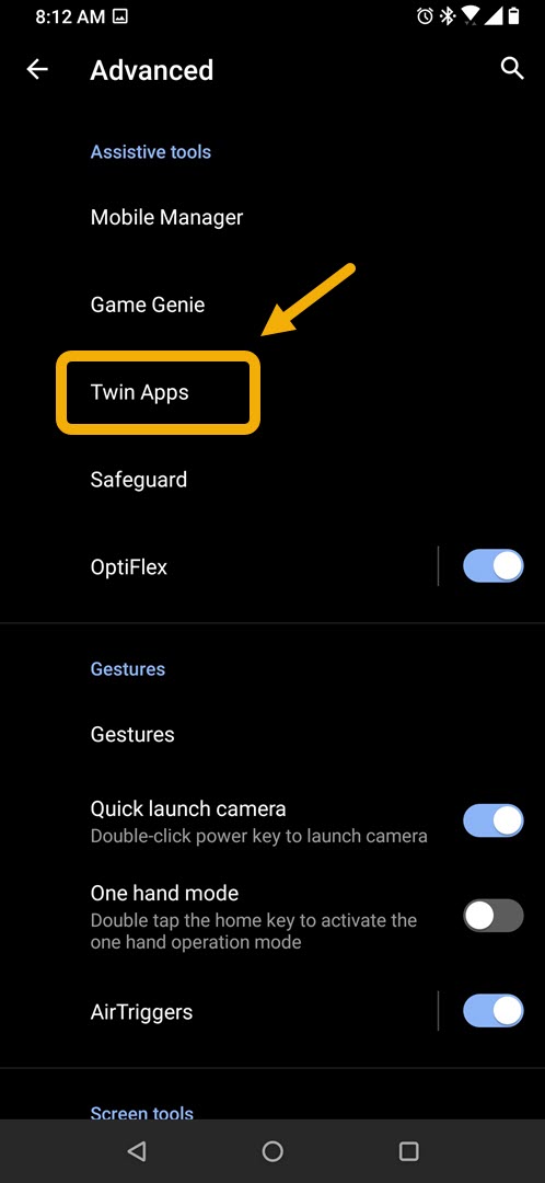 tap twin apps