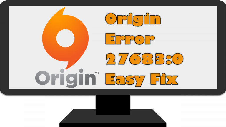Origin Error 27683:0 Easy Fix