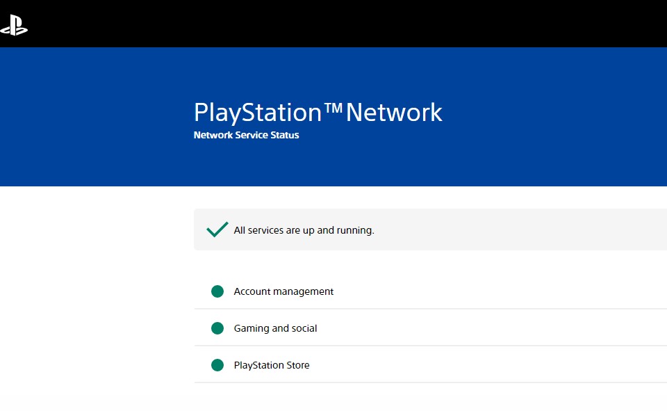 ps store status