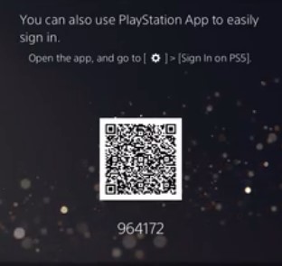 How to login using QR CODE IN PS4 