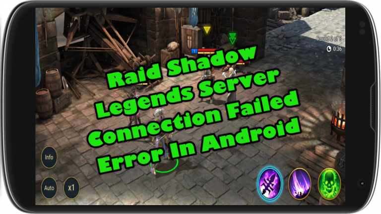 Raid Shadow Legends Server Connection Failed Error In Android