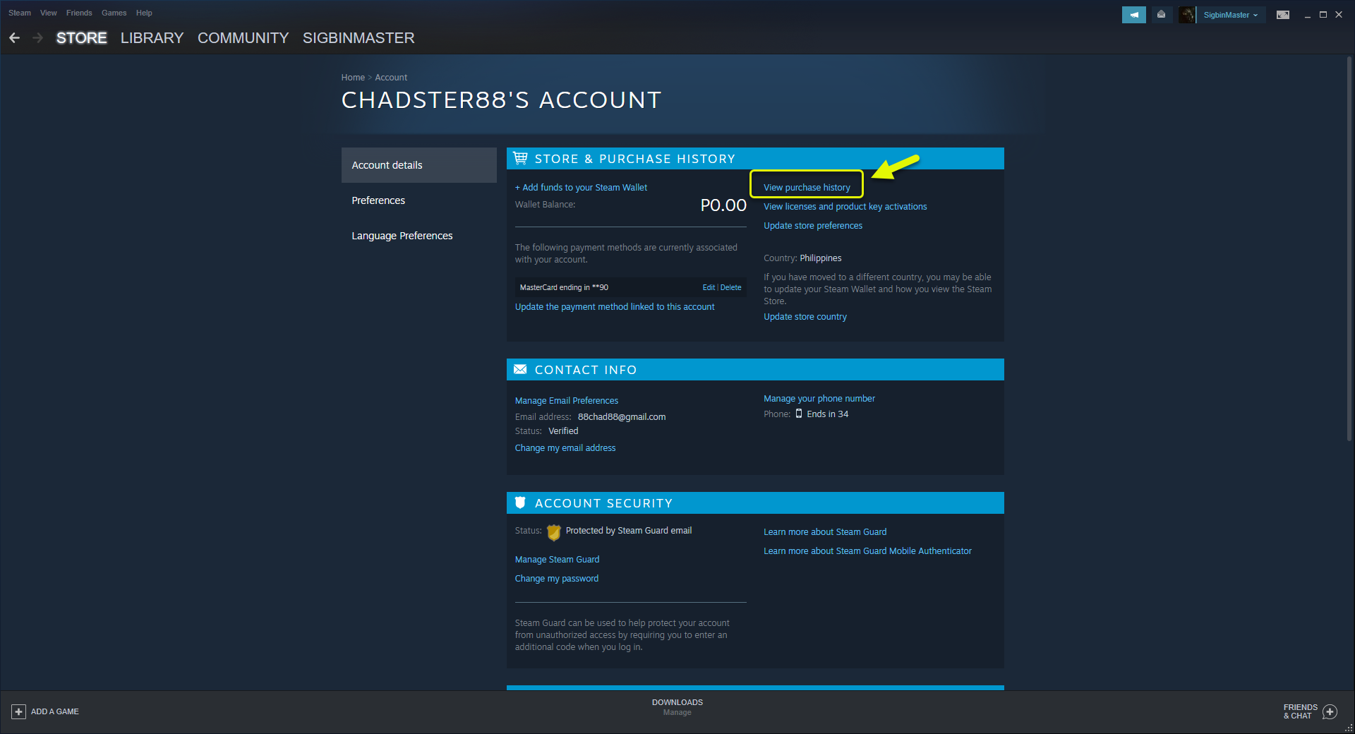 Cancel pending transactions in Steam