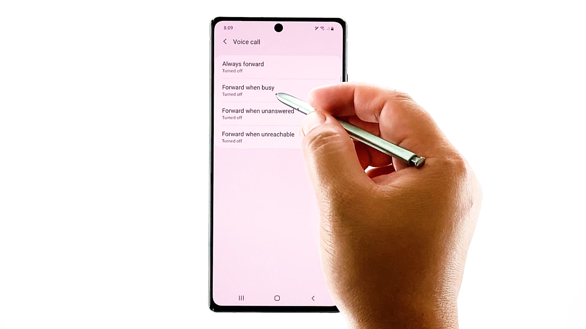 How to Enable and Set up Call Forwarding on Galaxy Note 20 – The Droid Guy