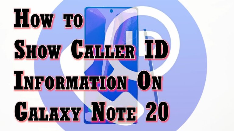 show caller ID note20 featured