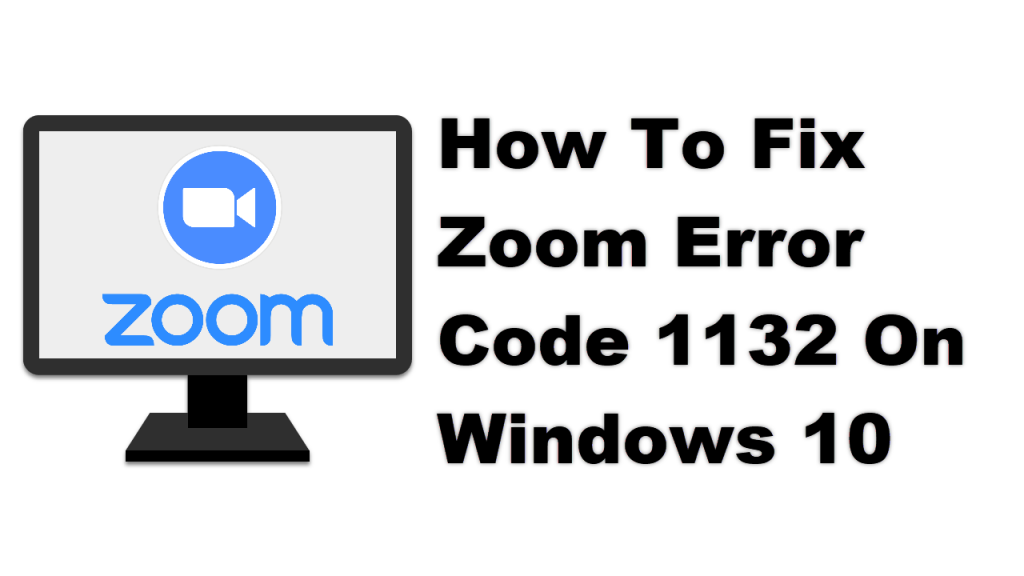 Zoom ошибка 1132 windows 8