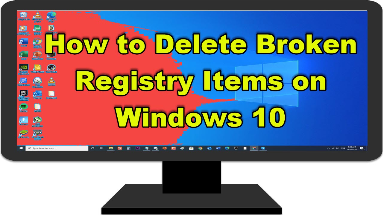 How to Delete Broken Registry Items on Windows 10